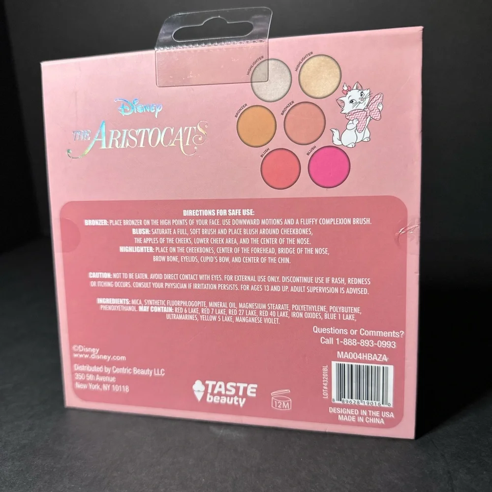 Disney Aristocats Complexion Palette - Pink